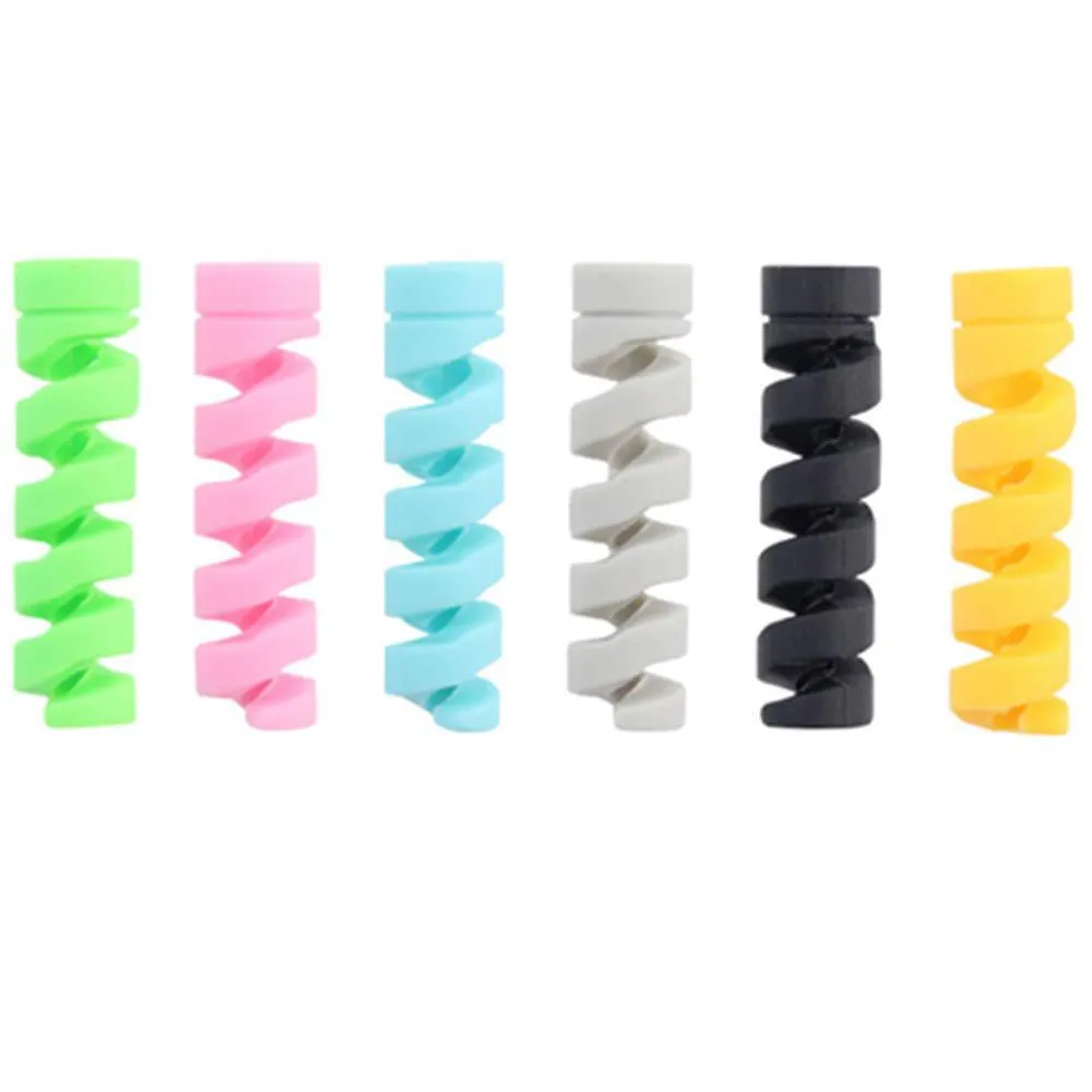 24-Pack: Flexible Silicone Cable Protector