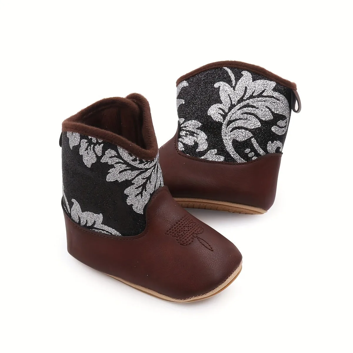 Adorable Vintage Winter Boots for Baby Boys with AntiSlip Feature
