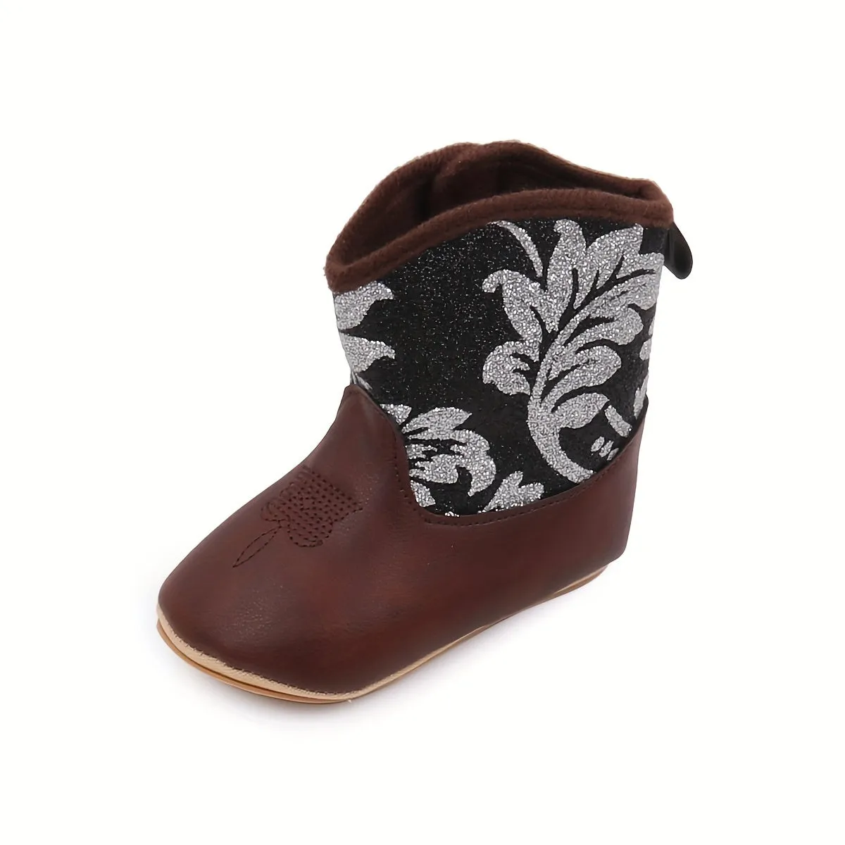 Adorable Vintage Winter Boots for Baby Boys with AntiSlip Feature