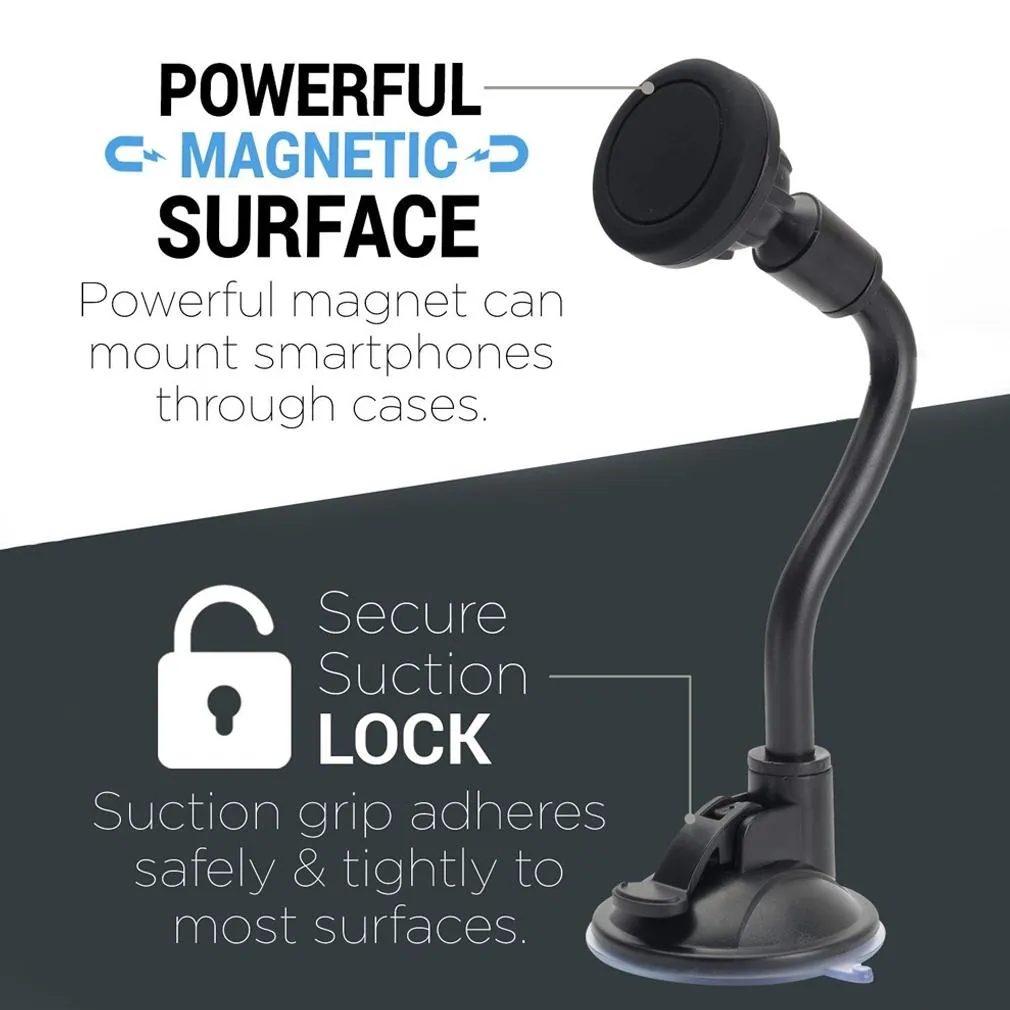 Aduro Magflex Flexible Arm Dash Car Mount