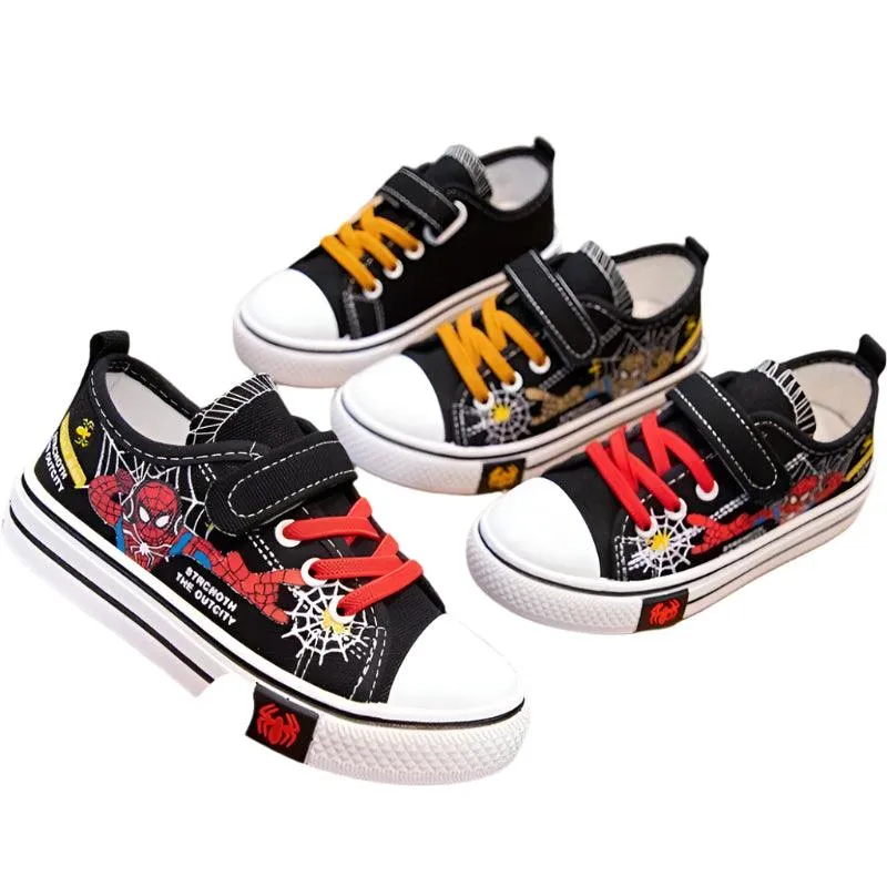 Anti-Slip, Soft Bottom Stylish Breathable Outdoor Sport Kids' Canvas Sneakers