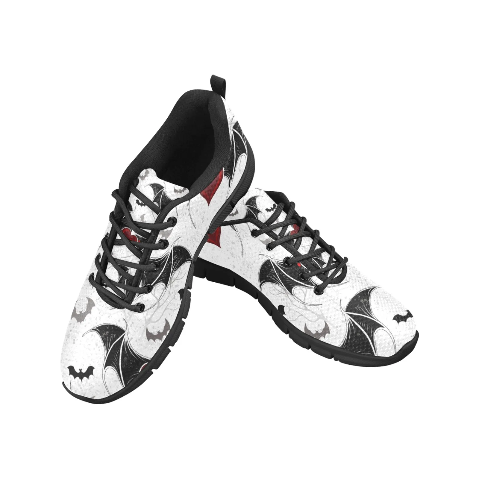 Bats And Hearts Breathable Sneakers