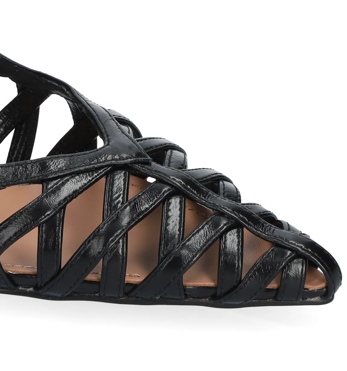 Bibi Lou Liala 45 Black Sling back Heels