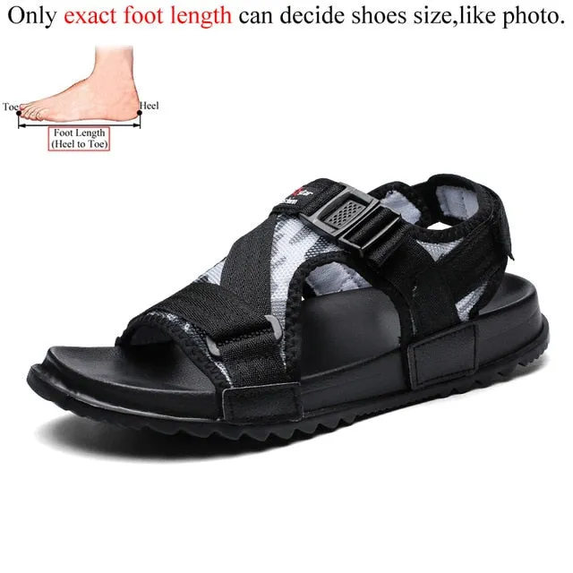 Casual Men Sandals Summer Shoes Sandal Mens Sandles Outdoor Breathable Comfort Slip on Plus Size Open Shoes Sandalias Hombre EVA