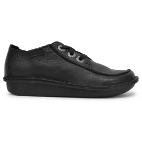 Clarks Womens Shoes Funny Dream Casual Lace-Up Low-Profile Leather - UK 5