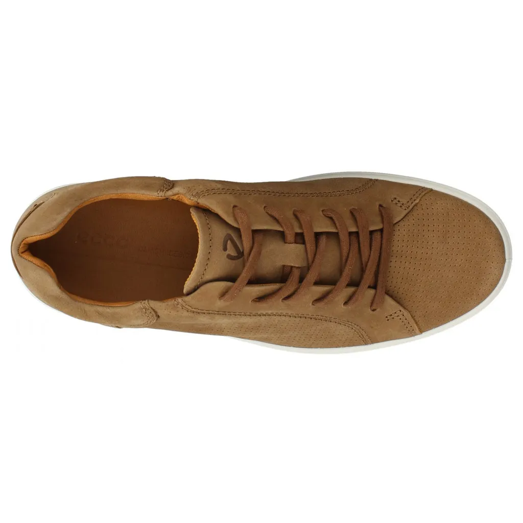 Ecco Soft 7 Nubuck Leather Men's Casual Trainers