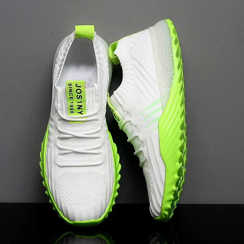 Flats Women Platform Sock Sneakers Mesh Breathable