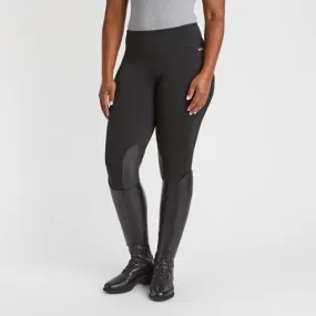 Fleece Lite II Knee Patch Tight (2020) - Black Solid