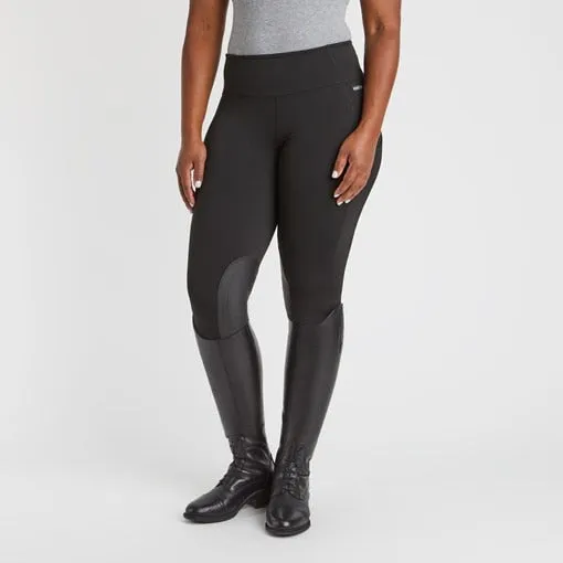 Fleece Lite II Knee Patch Tight (2020) - Black Solid