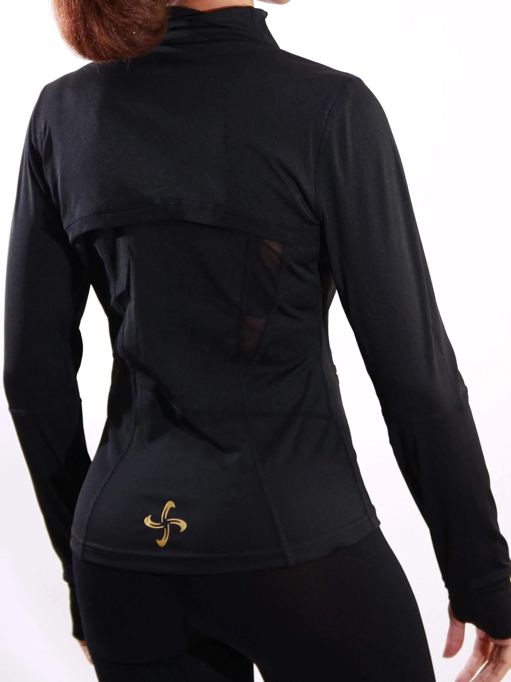 Hardcore Inlet | Athletic Jacket Black