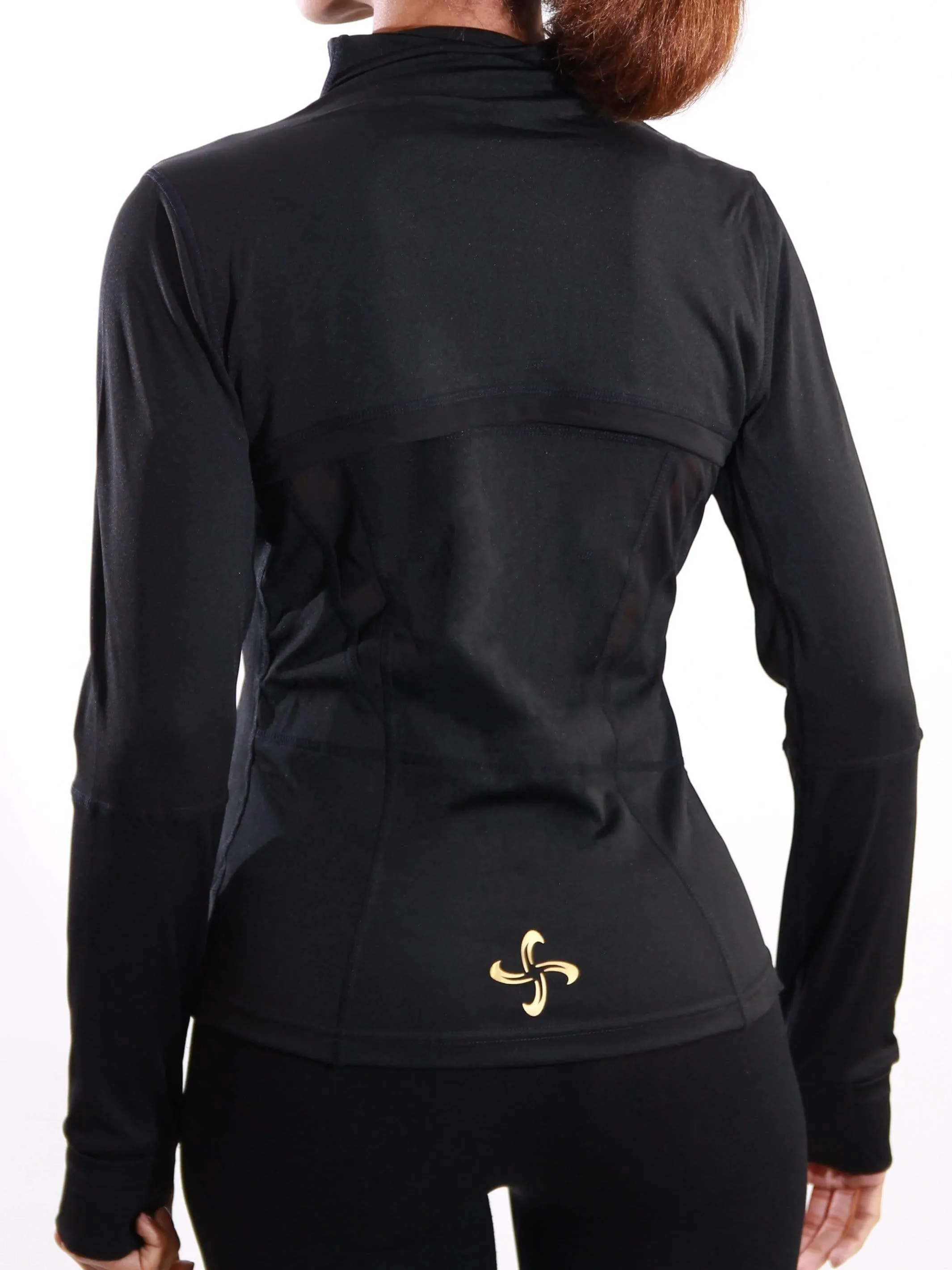 Hardcore Inlet | Athletic Jacket Black