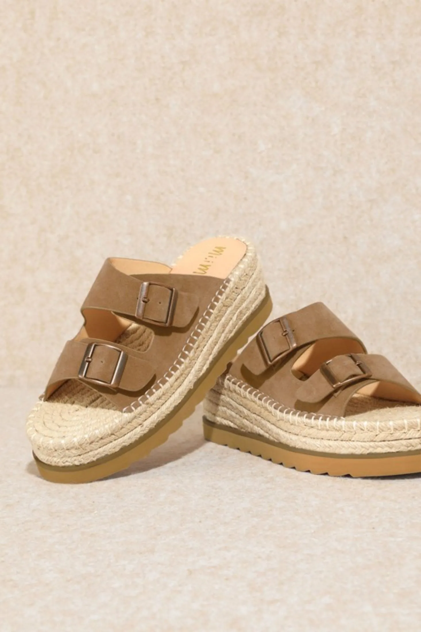 Hazel Double Buckle Chunky Platform Sandals