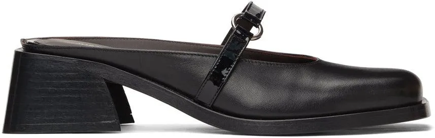 Justine Clenquet Black Uma Loafers
