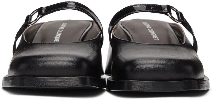 Justine Clenquet Black Uma Loafers