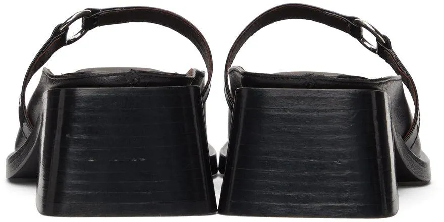 Justine Clenquet Black Uma Loafers