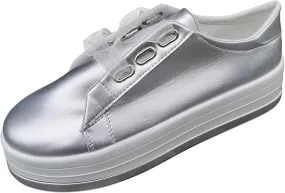 Ladmiple Womens Shoes Dressy Casual Loafers Low Top Leather Sneaker Lace-up Classic Fashion Slip On Comfort Walking Shoes