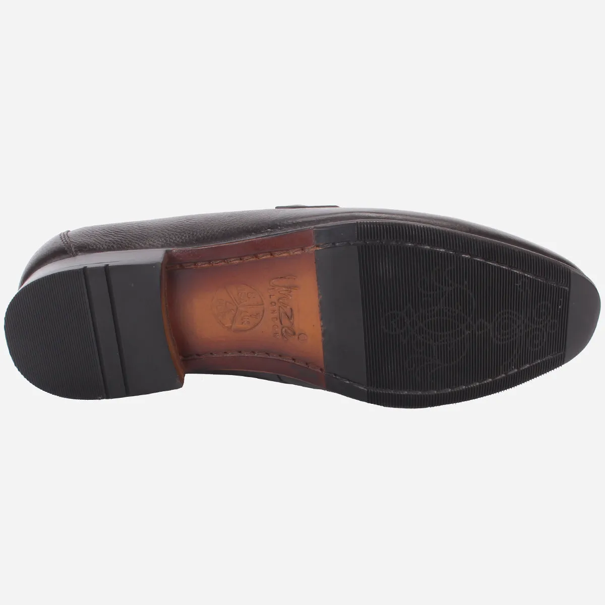 Mens "BRETT" Leather Comfy Office Shoes
