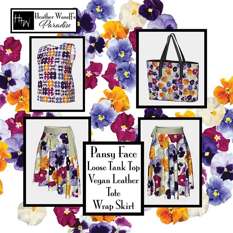 Pansy Box Loose Tank Top (Long)