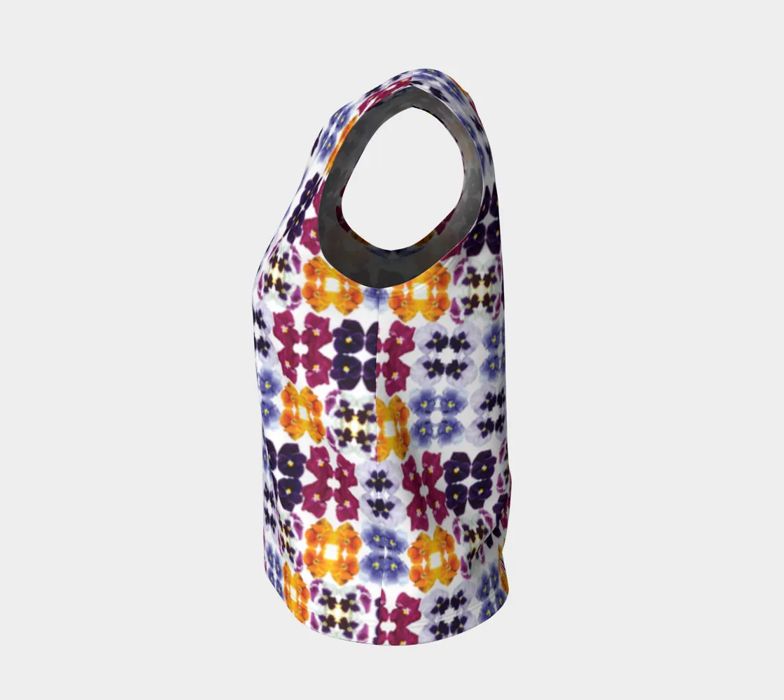 Pansy Box Loose Tank Top (Long)