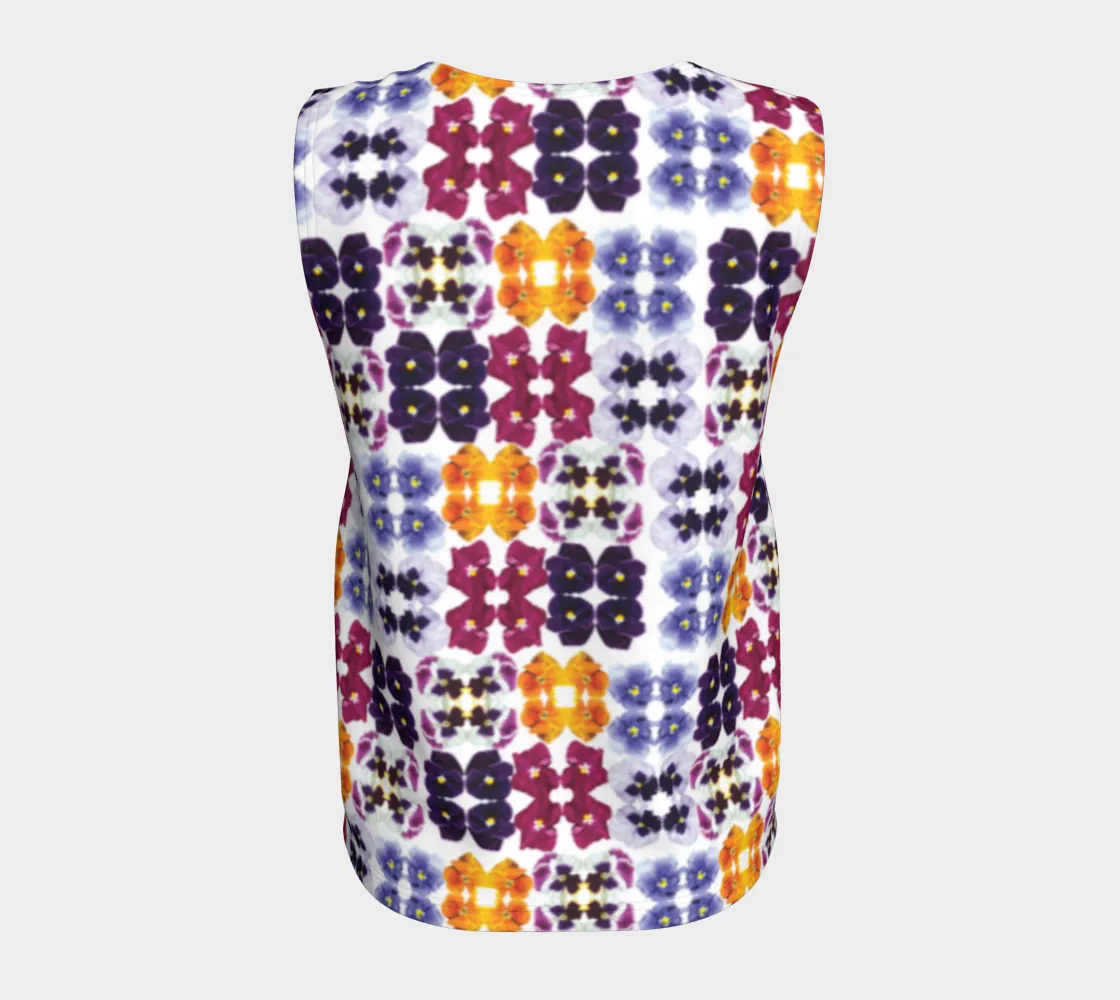 Pansy Box Loose Tank Top (Long)