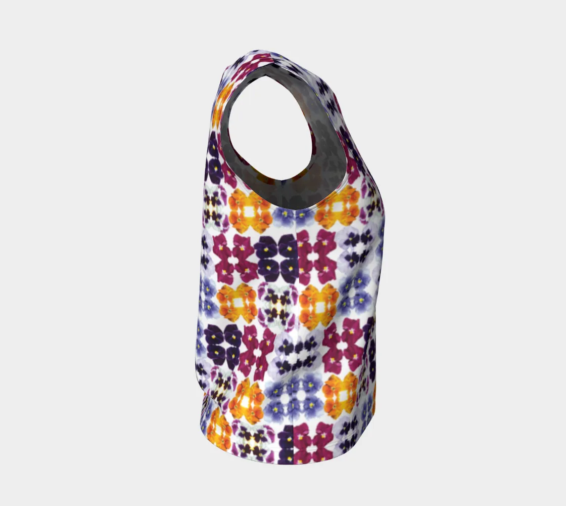 Pansy Box Loose Tank Top (Long)