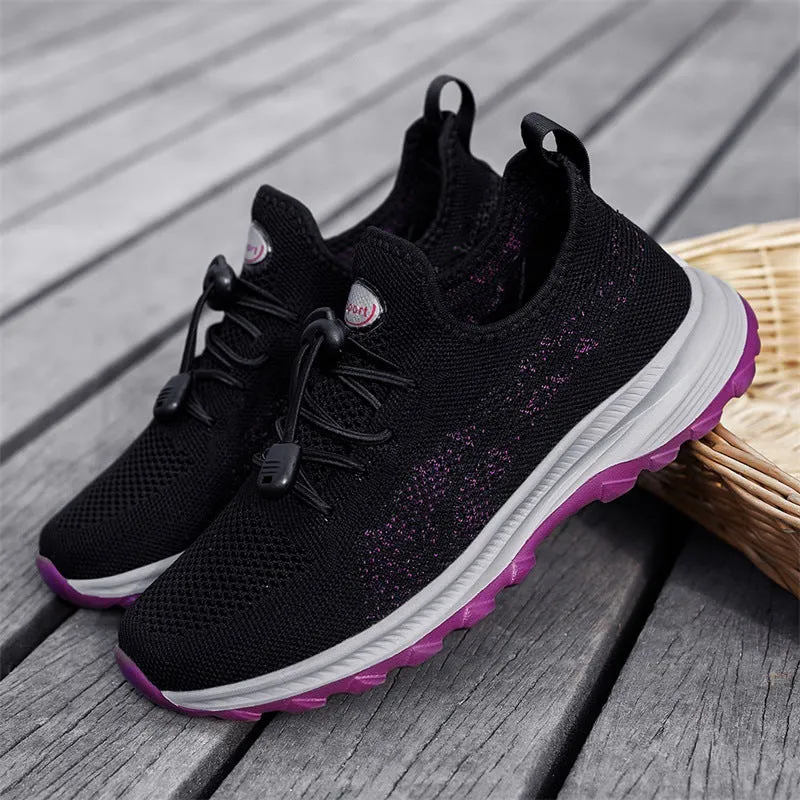 Plus Size Women Breathable Anti-slip Sneakers