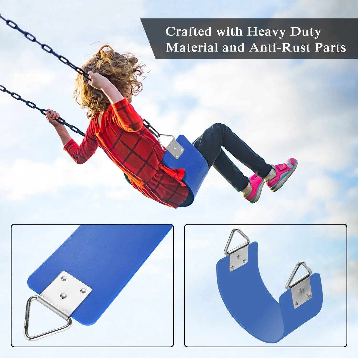 Polymer Blue Swing Belt Sea Flexible Rubber