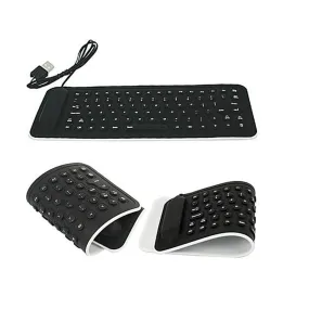 Portable Flexible Silicone Keyboard