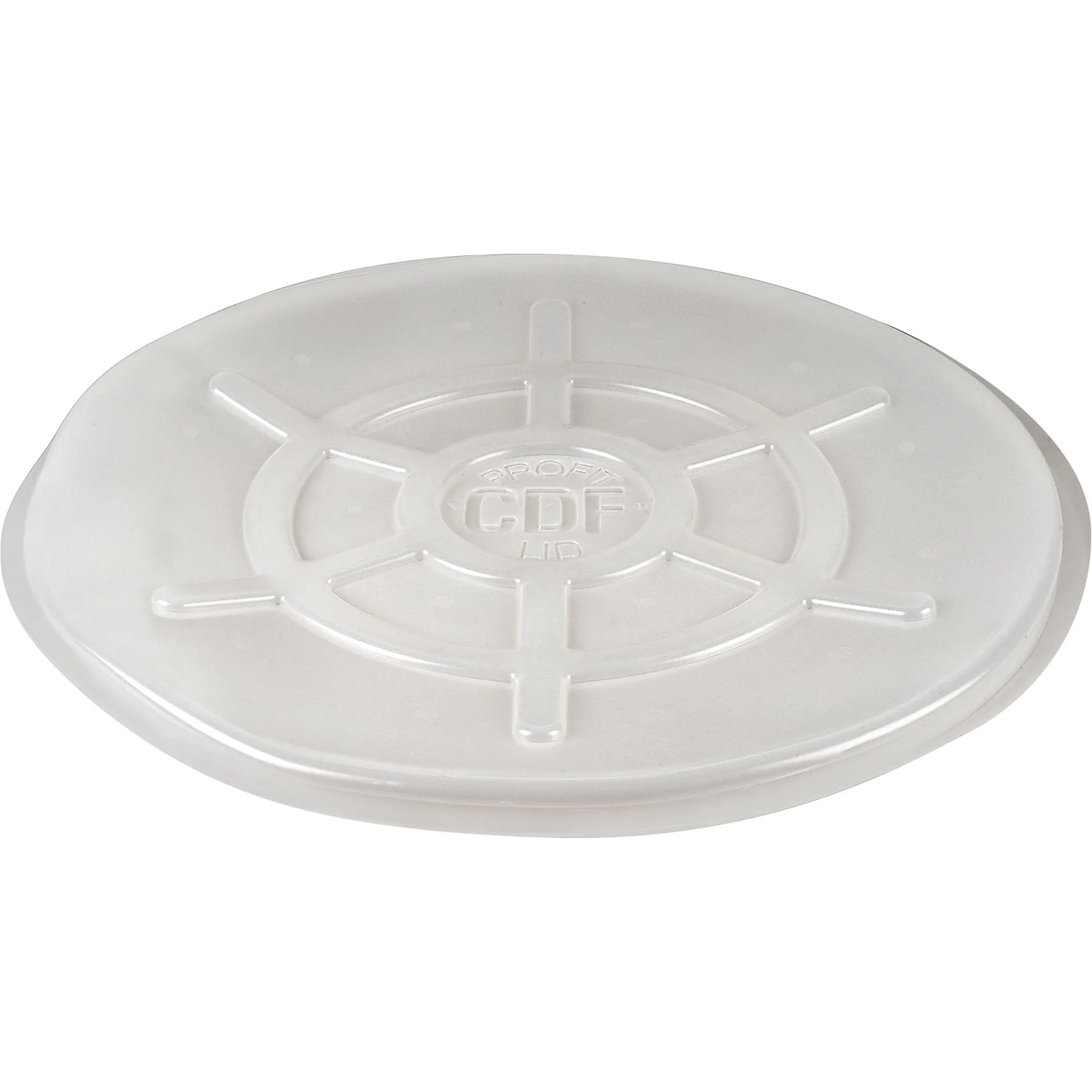 Protective Drum Lids, Open Top, Fits: 55 US gal (45 imp. gal.), Clear