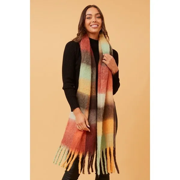 ROSELLA CHECKED SCARF