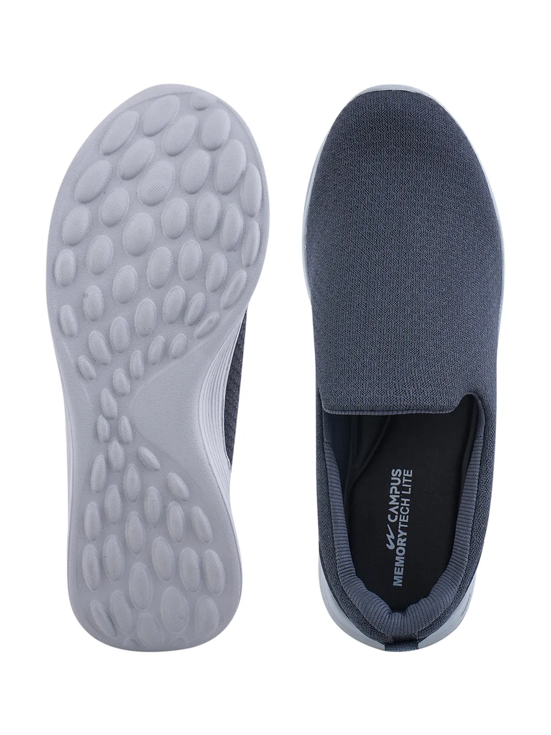 SHUTTLE Grey Men's Walking Shoes
