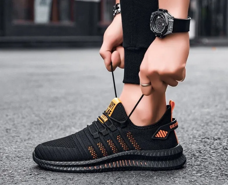 Sport Running Men Shoes Air Mesh Breathable Men Sneakers