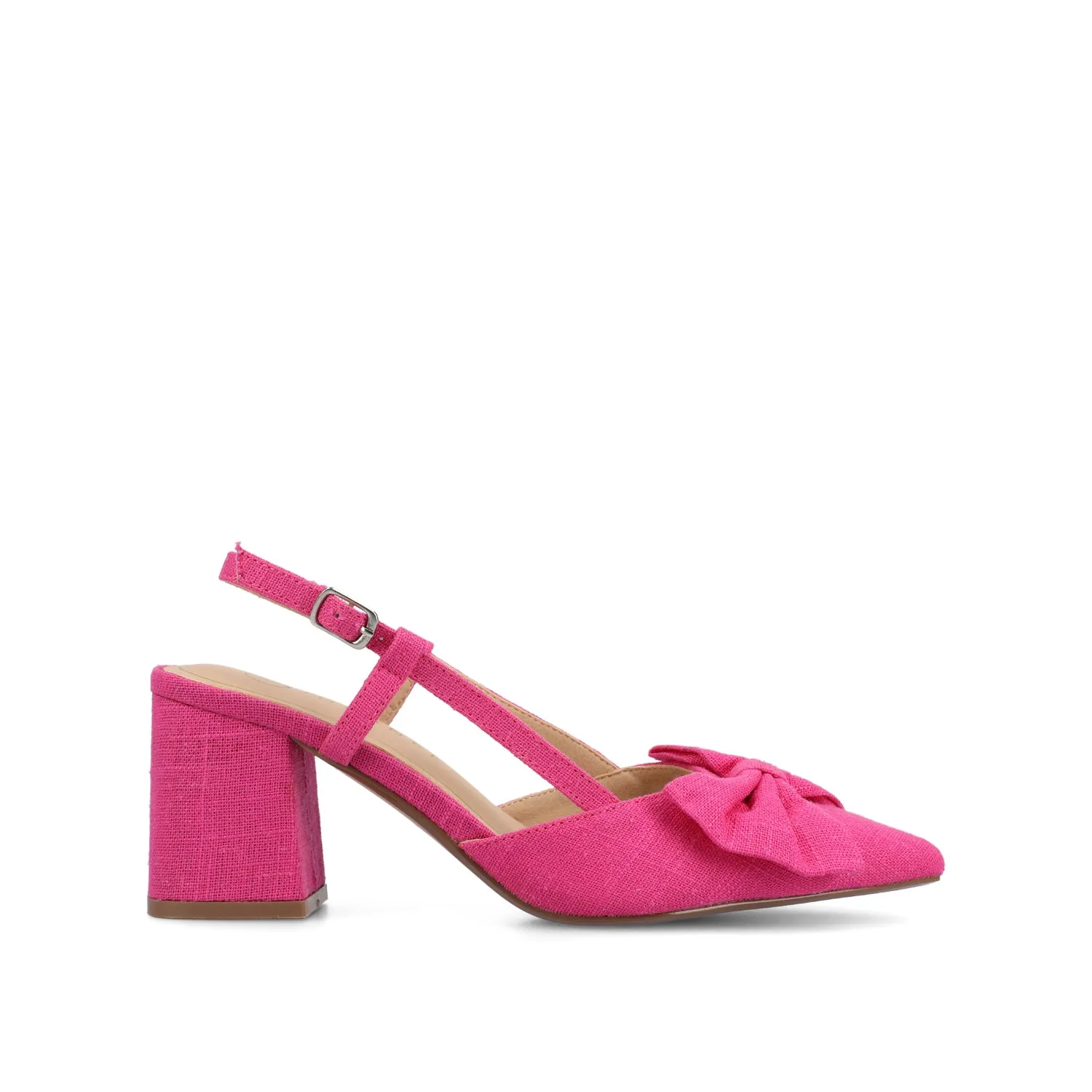 TAILYNN SLINGBACK BLOCK HEELS IN STATEMENT IN WIDE