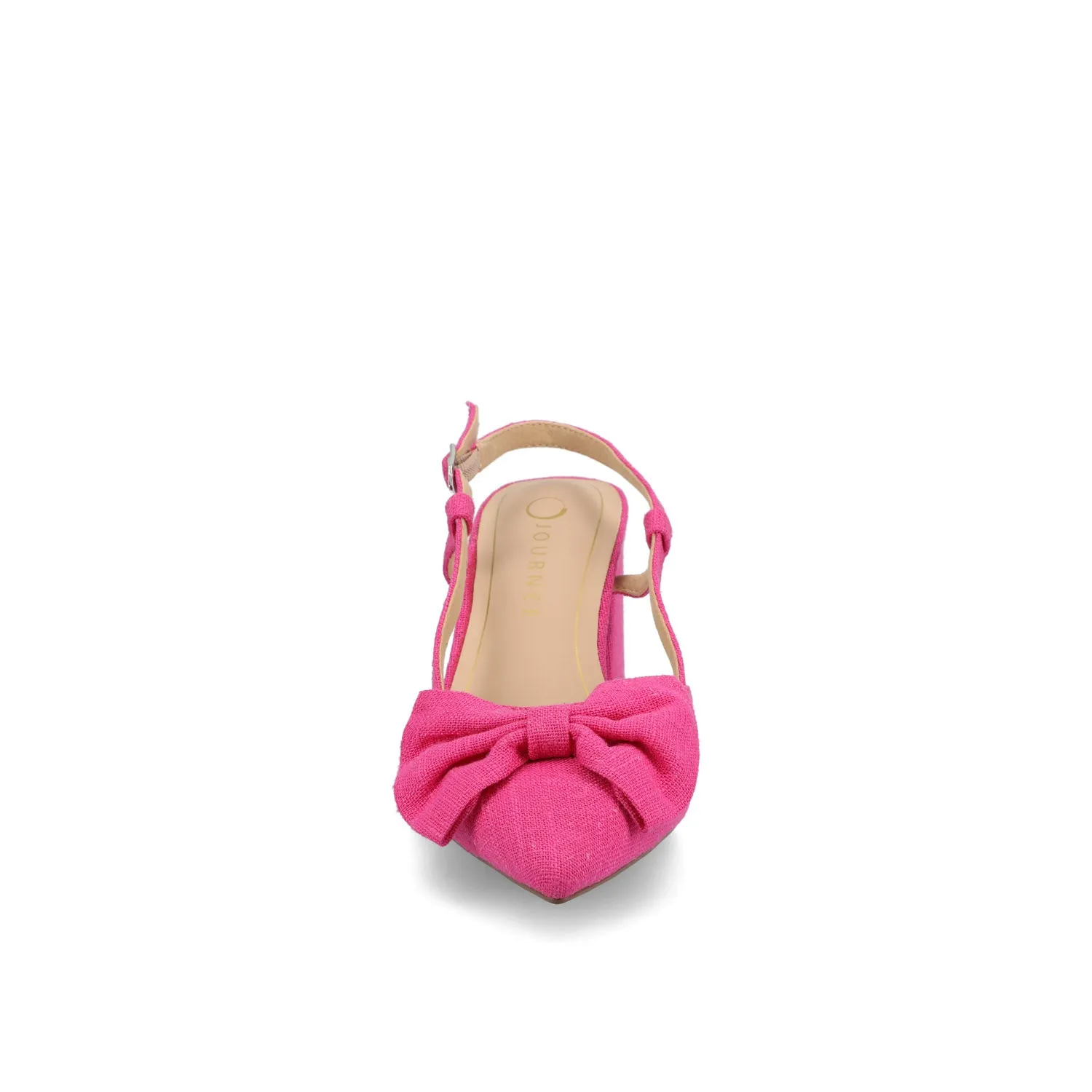 TAILYNN SLINGBACK BLOCK HEELS IN STATEMENT IN WIDE
