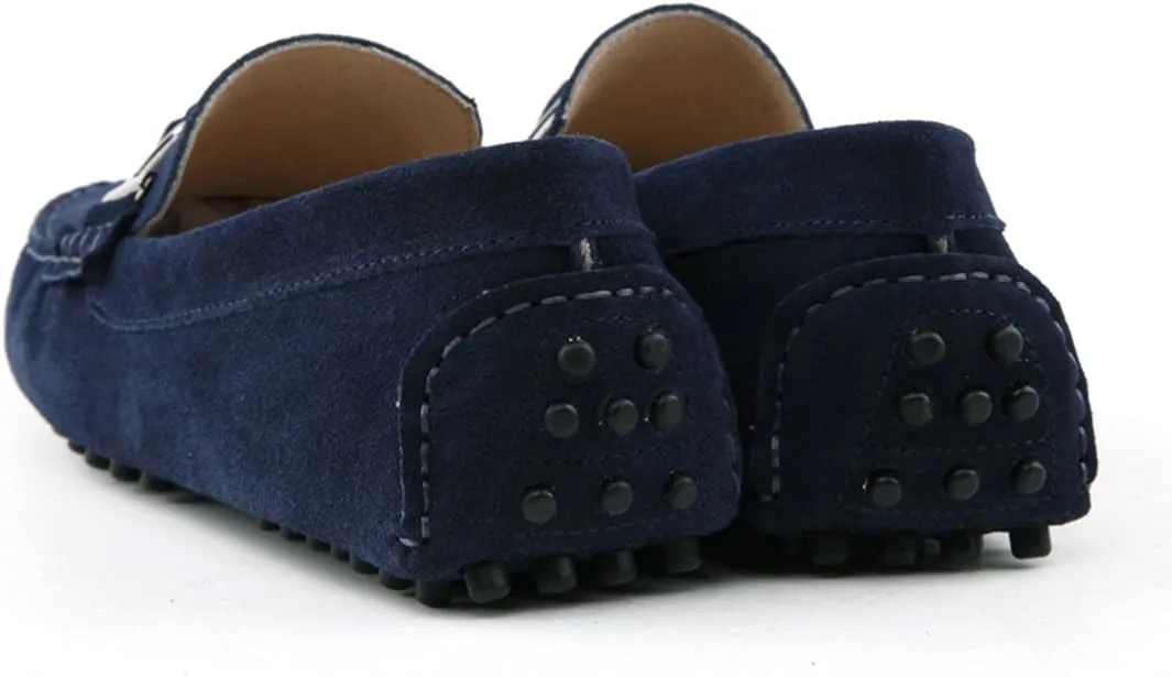 TDA Men's New Tassel Suede Driving Loafers Penny Boat Shoes