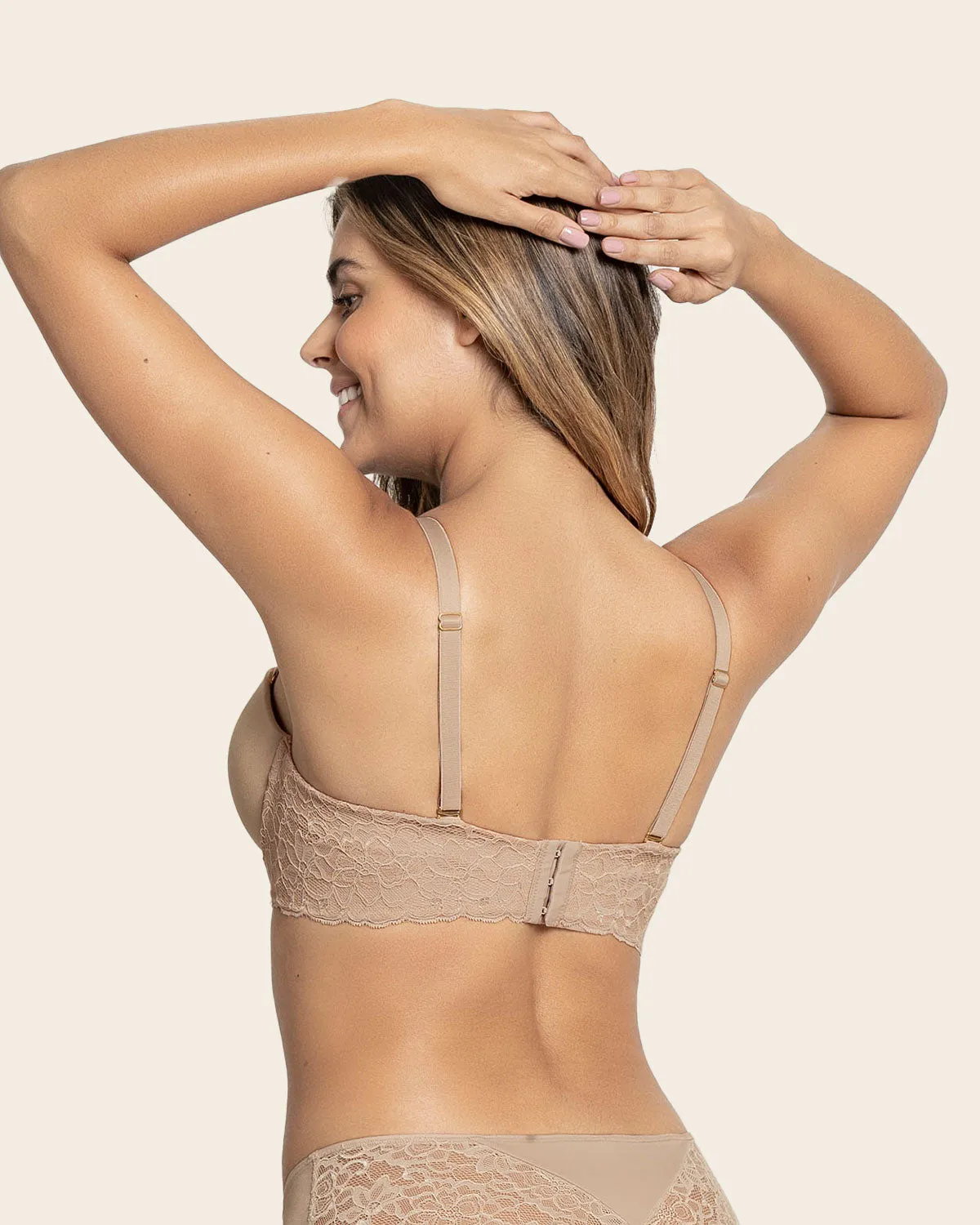The 3D Bra: Triple Push-Up Plunge Bra