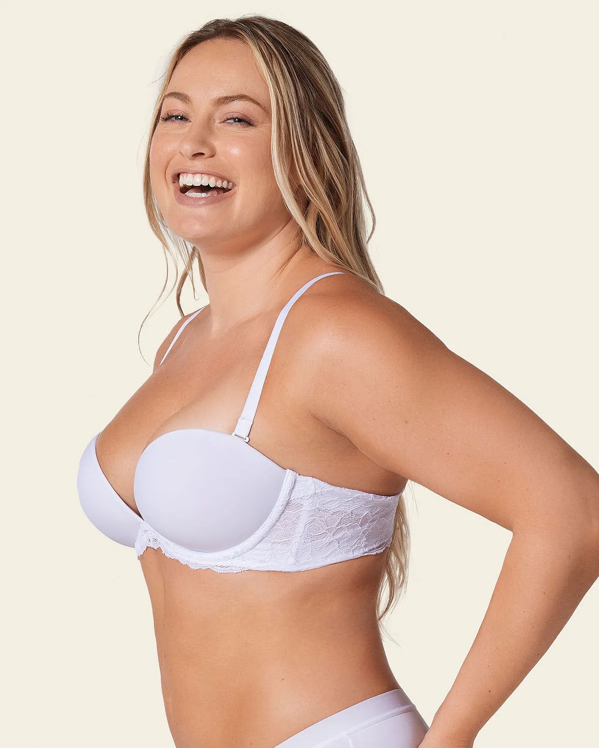 The 3D Bra: Triple Push-Up Plunge Bra