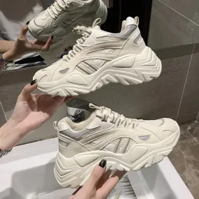 Women's Breathable Chunky Sneakers