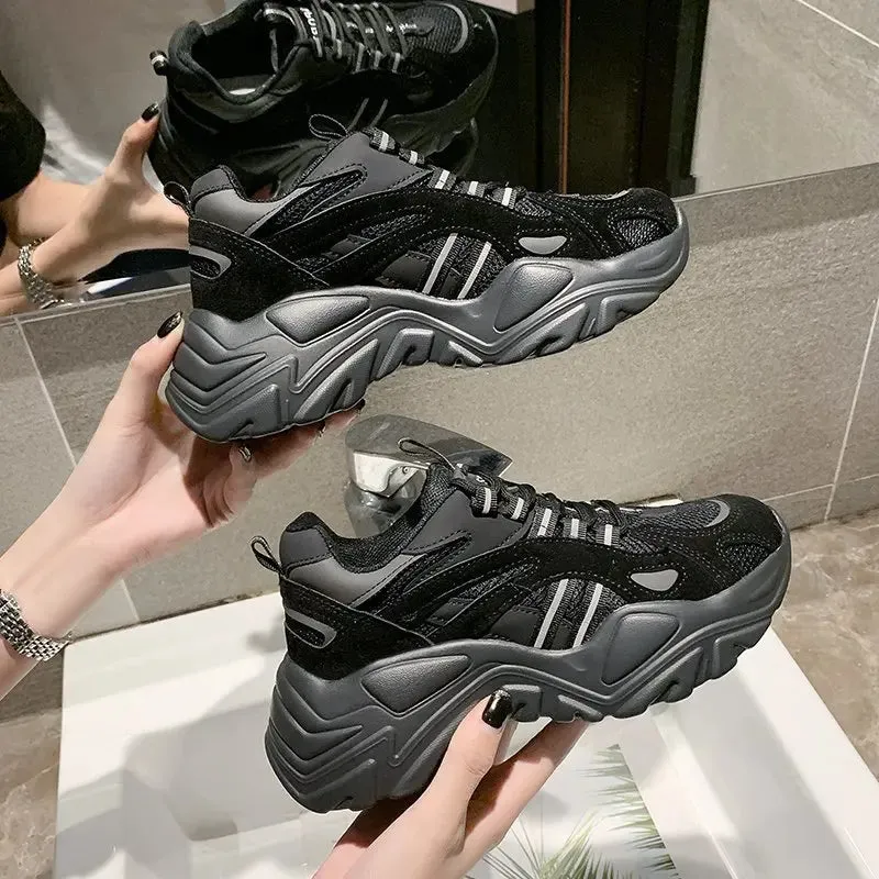 Women's Breathable Chunky Sneakers
